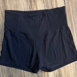 Aerie offline High Waist Black Women's Shorts XL